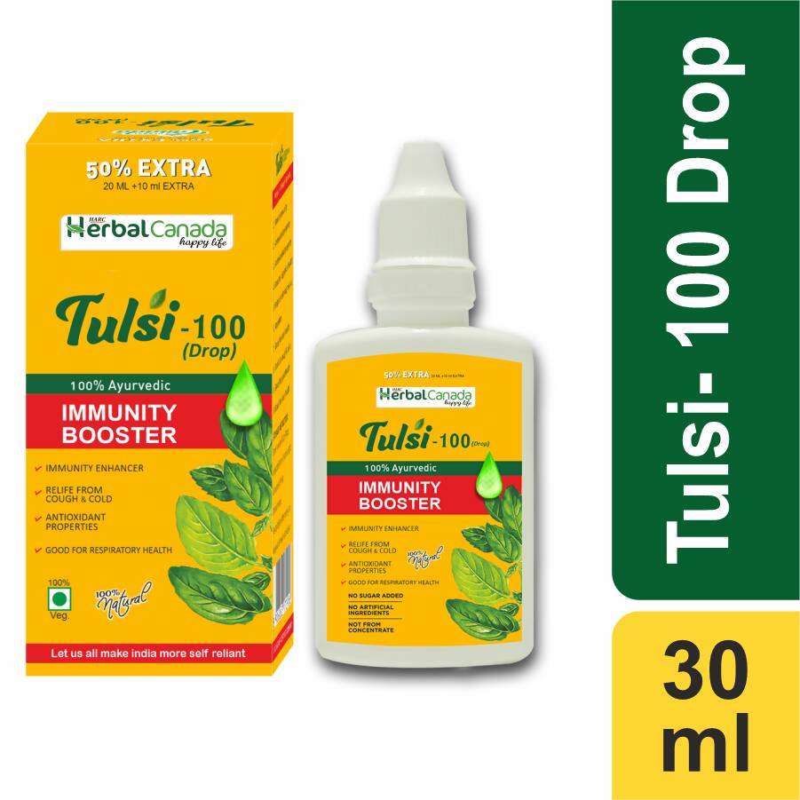 Herbal Canada Tulsi 100 Drops - Distacart