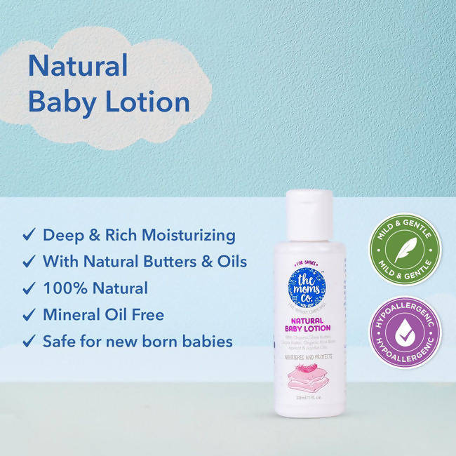 The Moms Co Natural Baby Lotion 