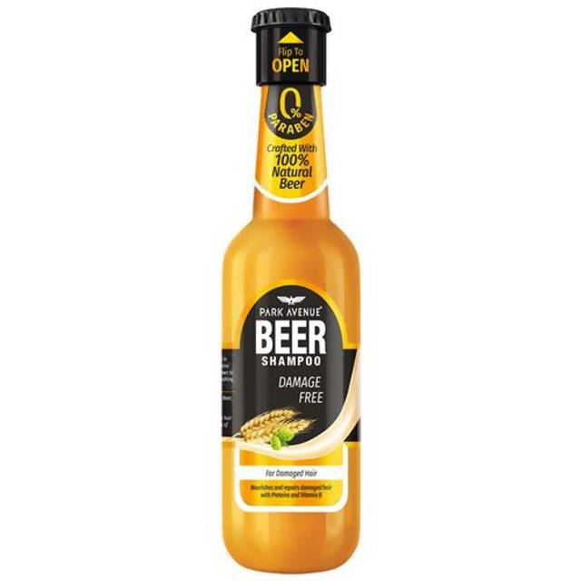 Park Avenue Beer Shampoo for Damage Free Hair - Distacart