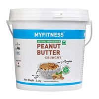 Thumbnail for Myfitness All Natural Unsweetened Peanut Butter Crunchy - Distacart