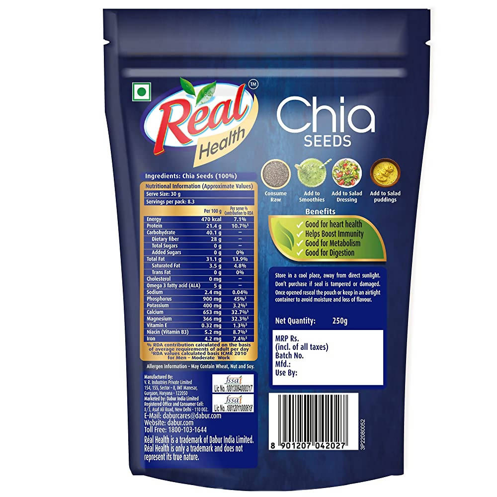 Dabur Real Health Chia Seeds