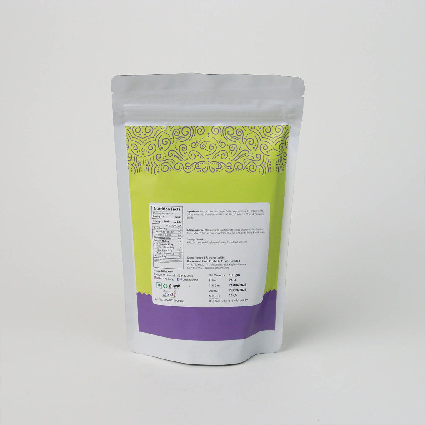 Dibha - Honest Snacking Healthy Chivda Snack - Distacart
