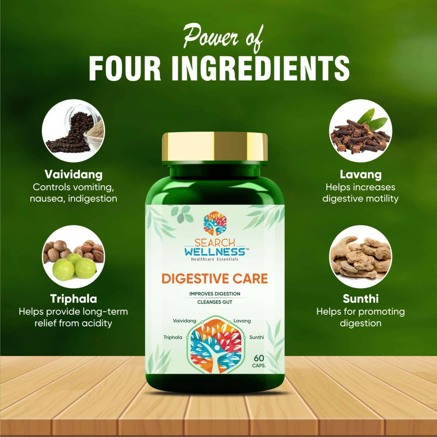 Search Wellness Digestive Care Capsules - Distacart