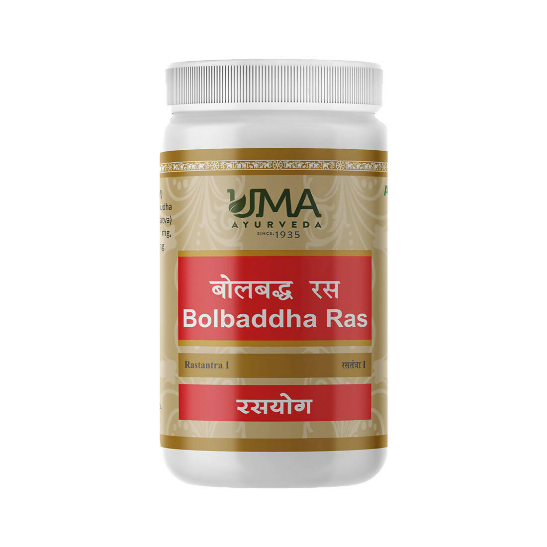 Uma Ayurveda Bolbaddha Ras Tablets - Distacart
