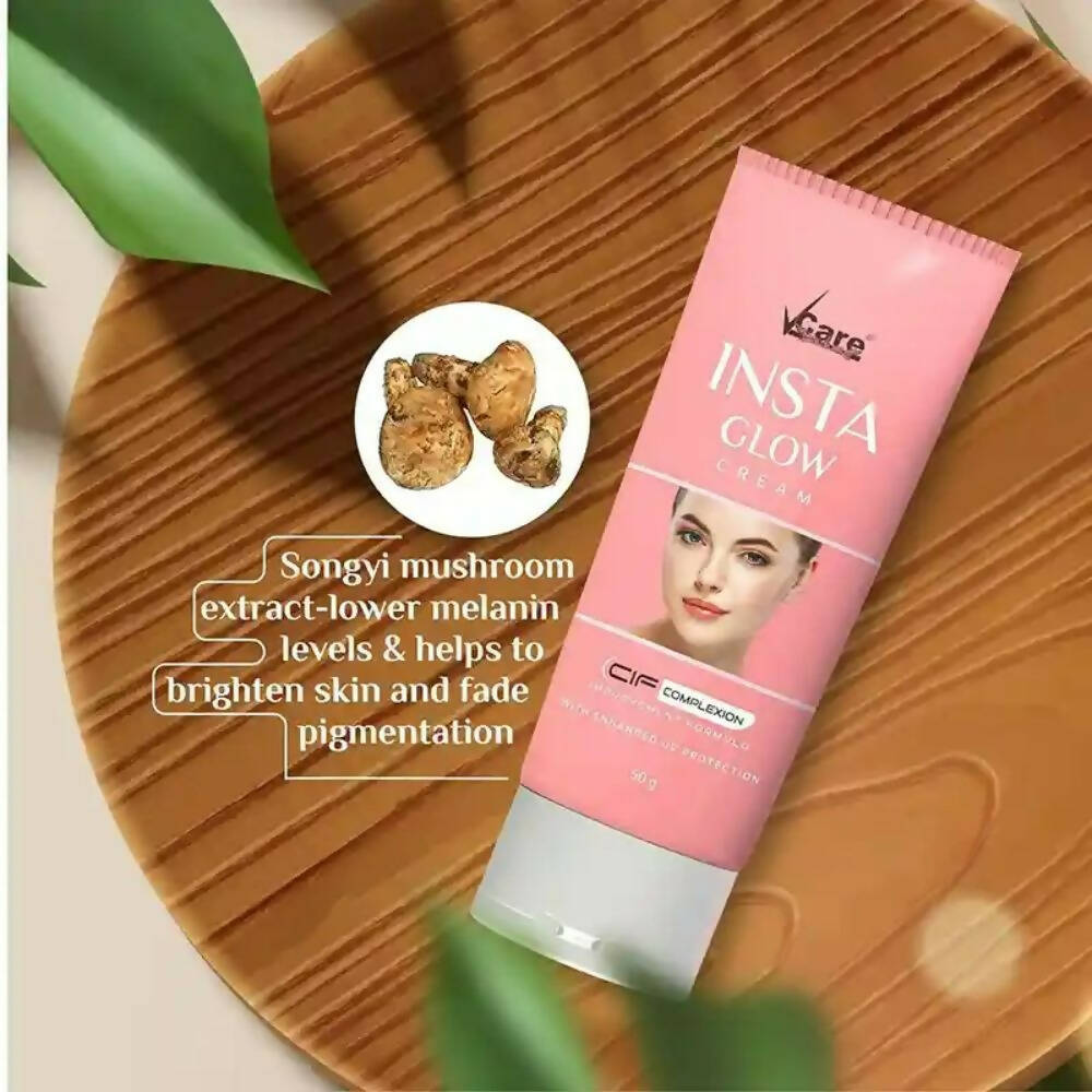 VCare Skin Brightening Insta Glow Cream - Distacart