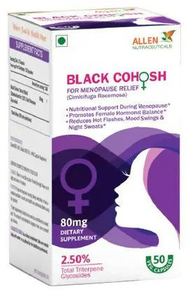 Allen Homeopathy Black cohosh Capsules