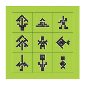 Kraftsman Wooden Tetris Jigsaw Puzzle Board | Made In India (Tetris Board) - Distacart
