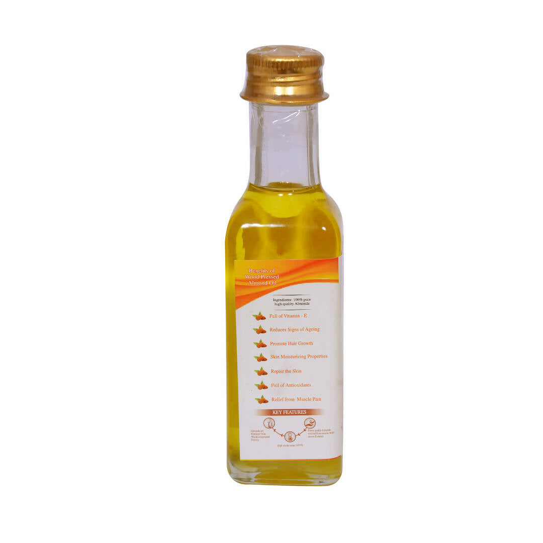 Dorjee Wellness Wood Pressed Almond Oil - Distacart