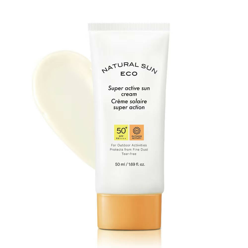 The Face Shop Natural Sun Eco Super Active Sun Cream - Distacart