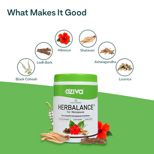 OZiva Plant Based HerBalance for Menopause What makes it Good