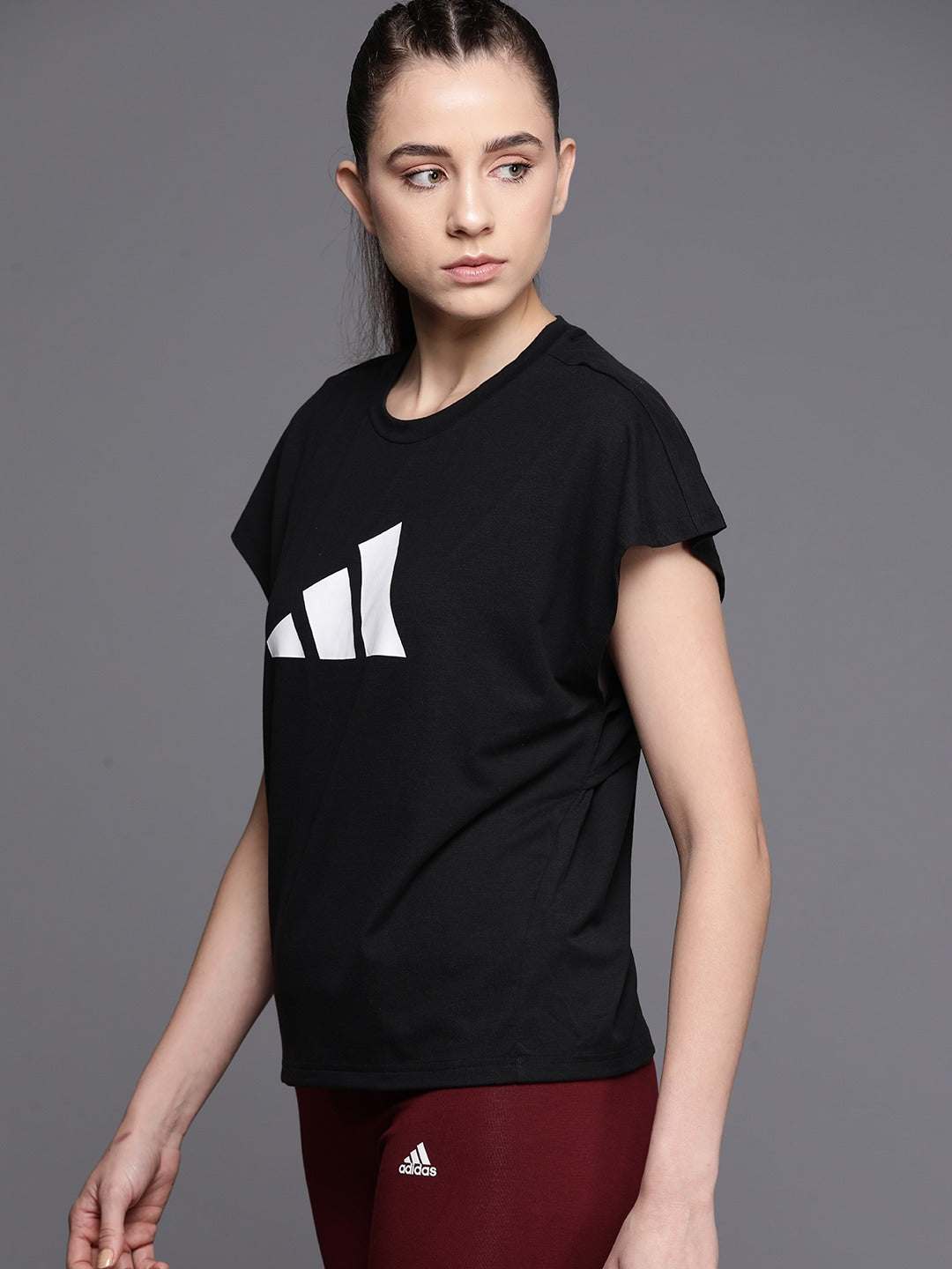 Adidas Train Icons Logo T-shirt - Distacart