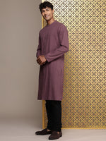 Thumbnail for House of Pataudi Woven Design Straight Jashn Kurta - Distacart