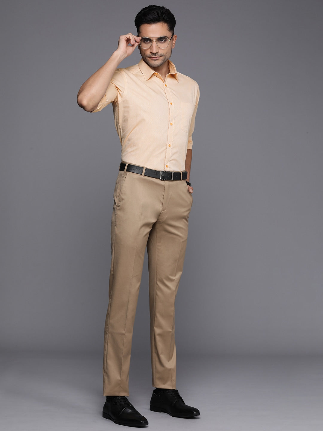 Buy Raymond Men Pure Cotton Slim Fit Formal Shirt Online at Best Price |  Distacart