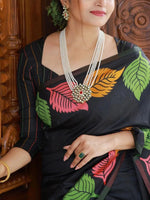 Thumbnail for Kalini Floral Printed Saree - Distacart