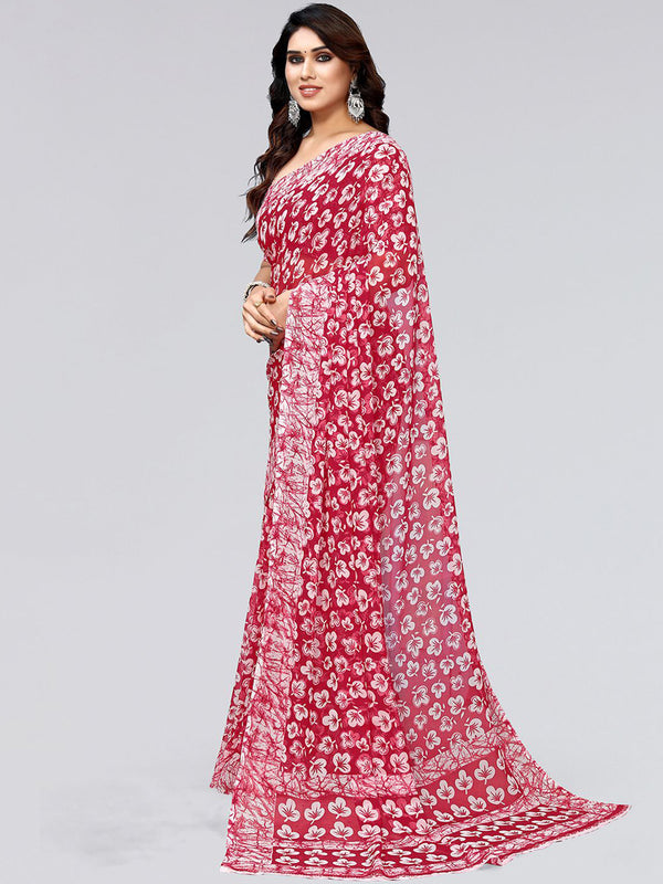 Kalini Floral Printed Saree - Distacart