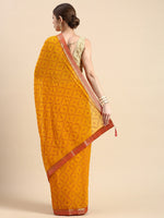 Thumbnail for Kalini Ethnic Motifs Zari Silk Blend Saree - Distacart