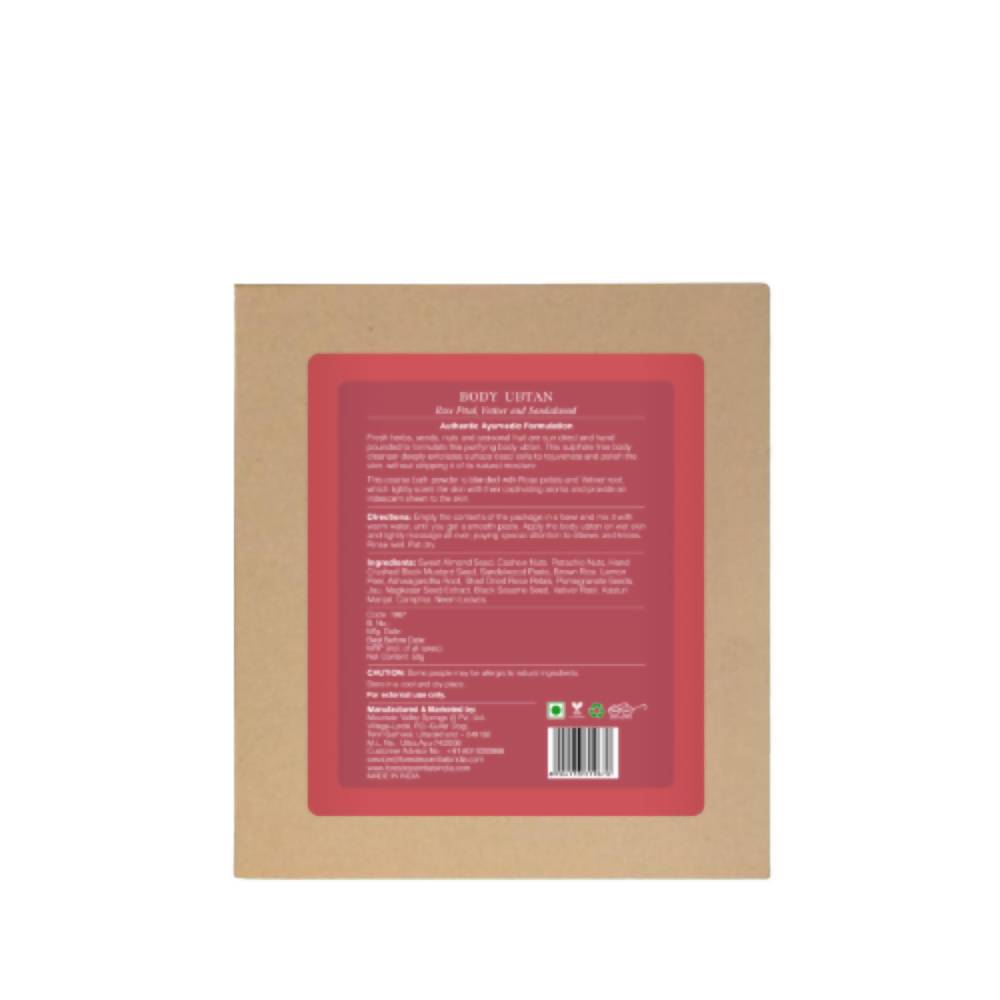 Forest Essentials Body Ubtan Rose Petal, Vetiver and Sandalwood - Distacart