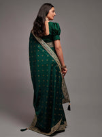 Thumbnail for Kalini Floral Embroidered Saree - Distacart