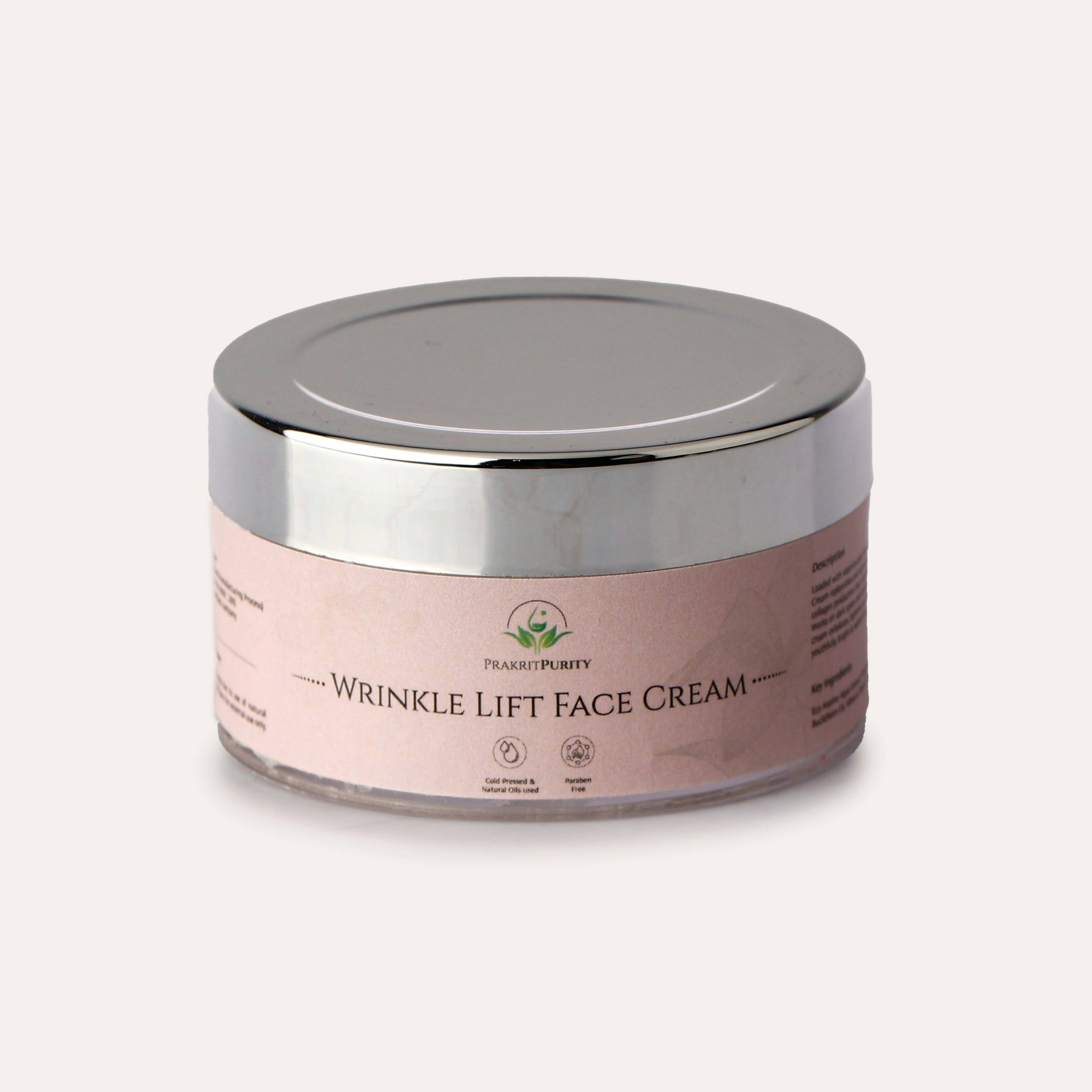 PrakritPurity Wrinkle Lift Face Cream - Distacart