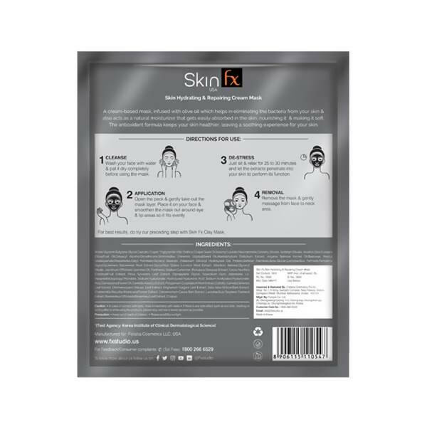 Skin Fx Skin Hydrating & Repairing Cream Mask - Distacart