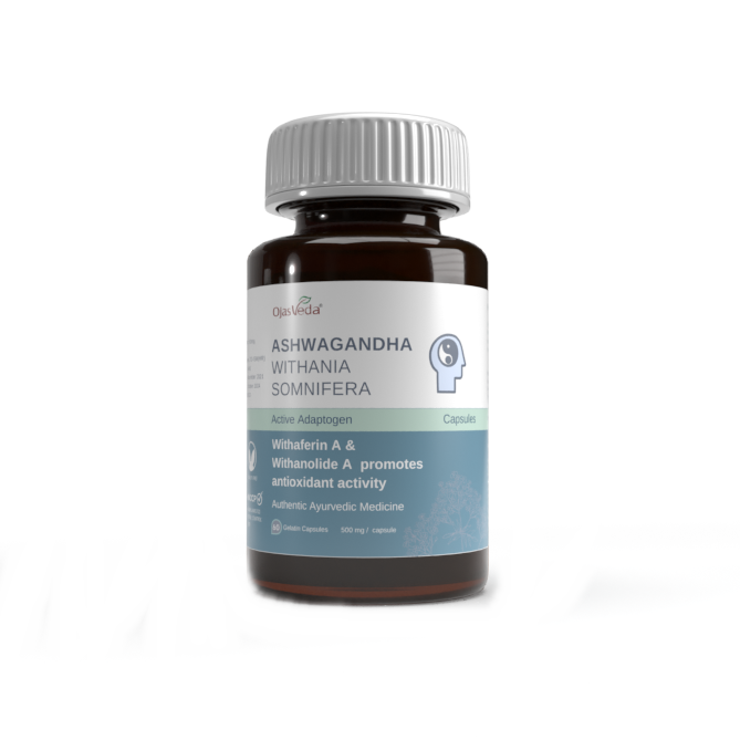 Ojasveda Ashwagandha Extract Capsules - Distacart