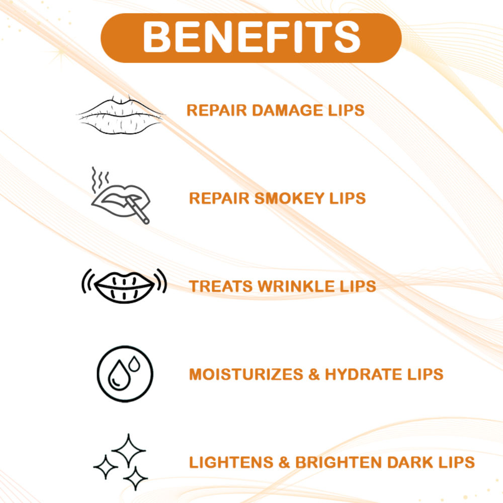 Blue Nectar Shubhr Orange Lip Balm with Ghee & Natural Vitamin C Benefits