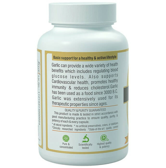 Sushrut Ayurved Good Health Garlic Veg Capsules - Distacart