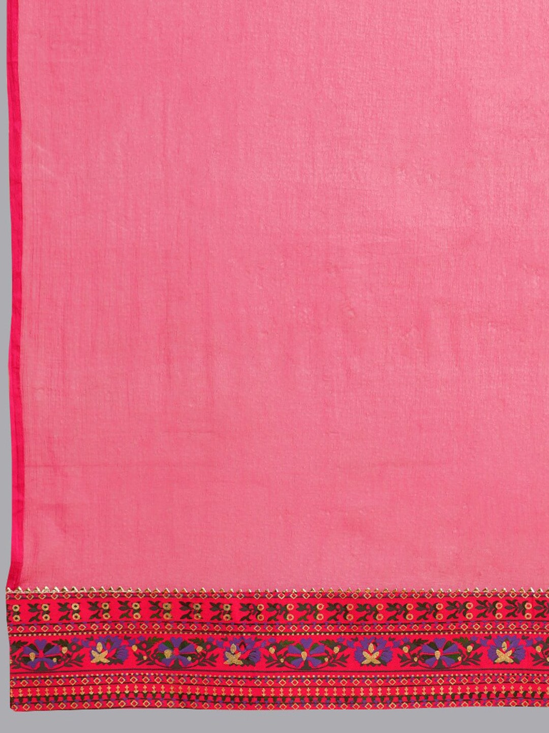 Kalini Ethnic Motifs Printed Regular Gotta Patti Kurta with Trousers & Dupatta - Distacart