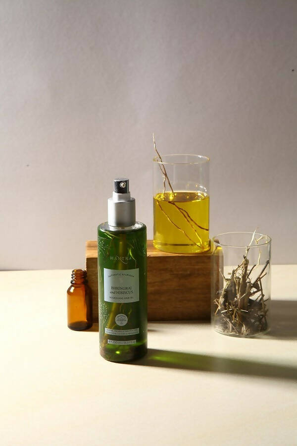 Mantra Herbal Bhringraj and Hibiscus Nourishing Hair Oil - Distacart