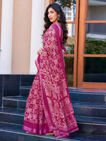 Thumbnail for Kalini Ethnic Motifs Printed Zari Sarees - Distacart