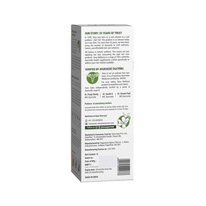 Sesa Ayurvedic Hair Care Juice - Distacart