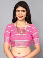 Thumbnail for Kalini Striped Saree - Distacart