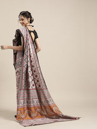 Thumbnail for Saree Mall Warli Saree with Sleek border - Distacart