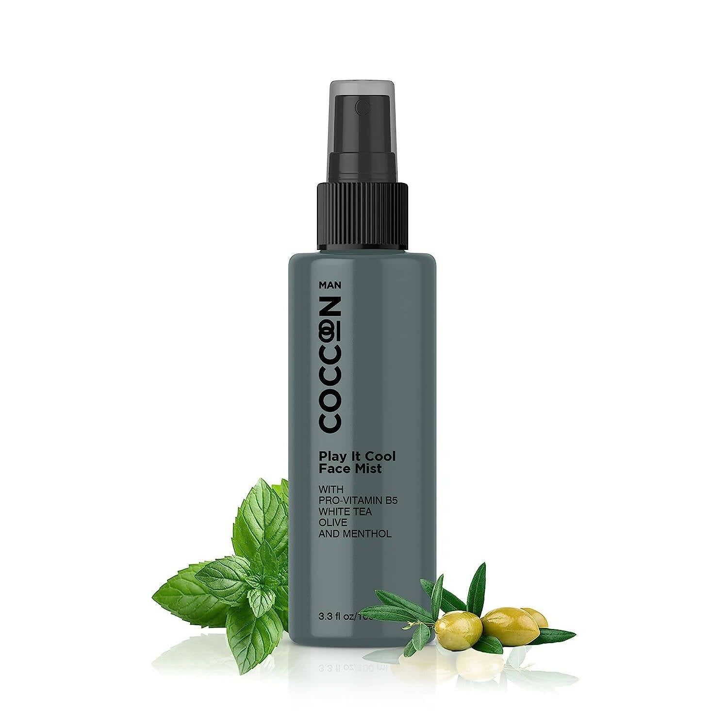 Coccoon Play It Cool Face Mist With Pro-Vitamin B5, White Tea, Olive & Menthol - Distacart