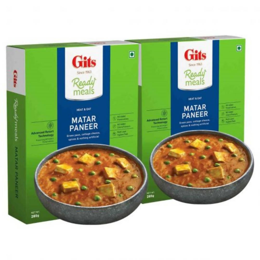 Gits Ready Meals Heat & Eat Matar Paneer