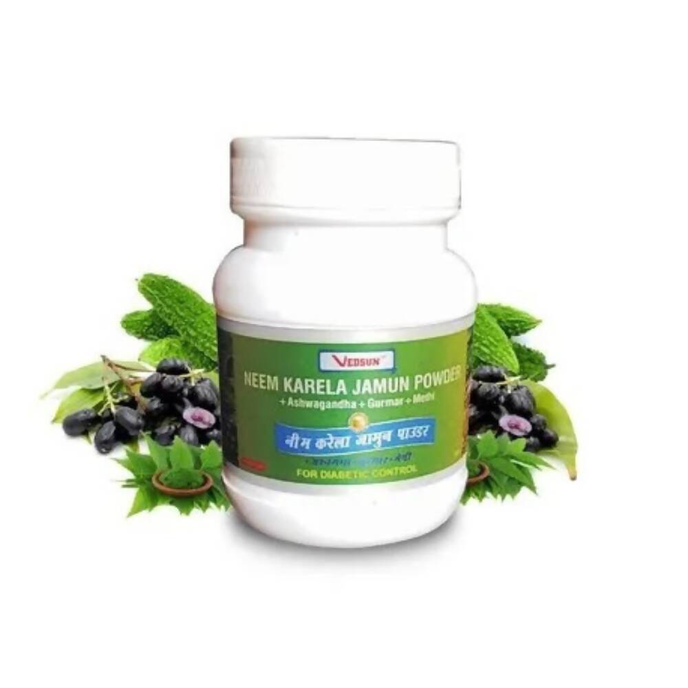 Vedsun Naturals Neem Karela Powder - Distacart