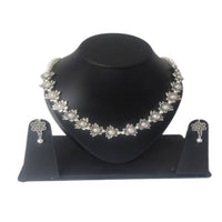 Thumbnail for Kundan HandiKrafts Silver Designer Handmade Necklace - Distacart