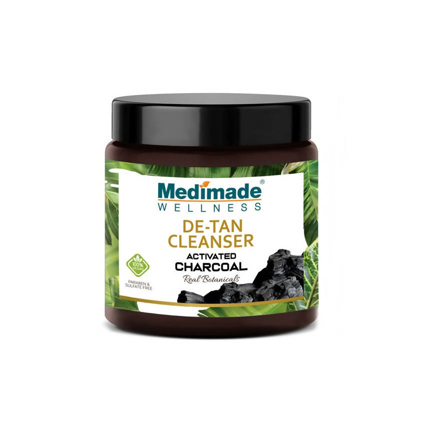 Medimade Wellness Activated Charcoal De-Tan Cleanser