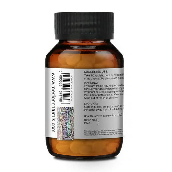 Merlion Naturals Valerian Root 500mg Tablets - Distacart