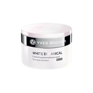Yves Rocher White Botanical Exceptional Youth Night Cream - Distacart