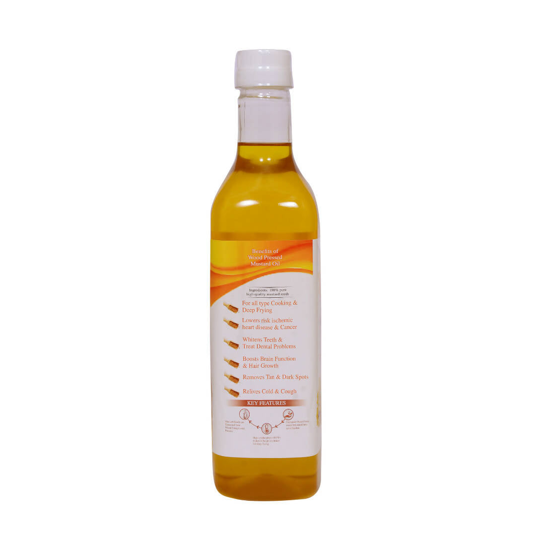 Dorjee Wellness Wood Pressed Yellow Mustard Oil - Distacart