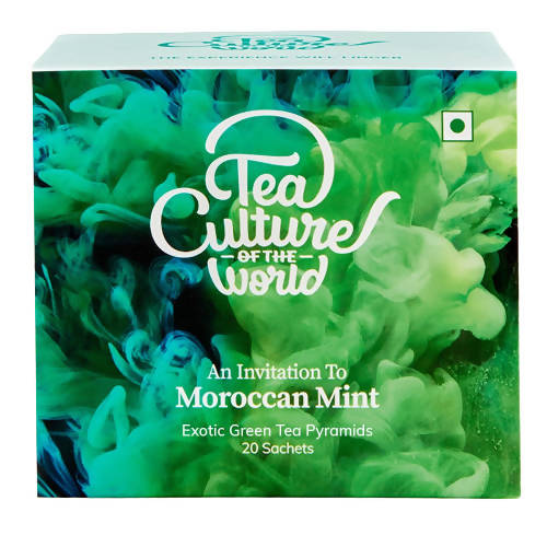 Tea Culture Moroccan Mint Green Tea Bags - Distacart