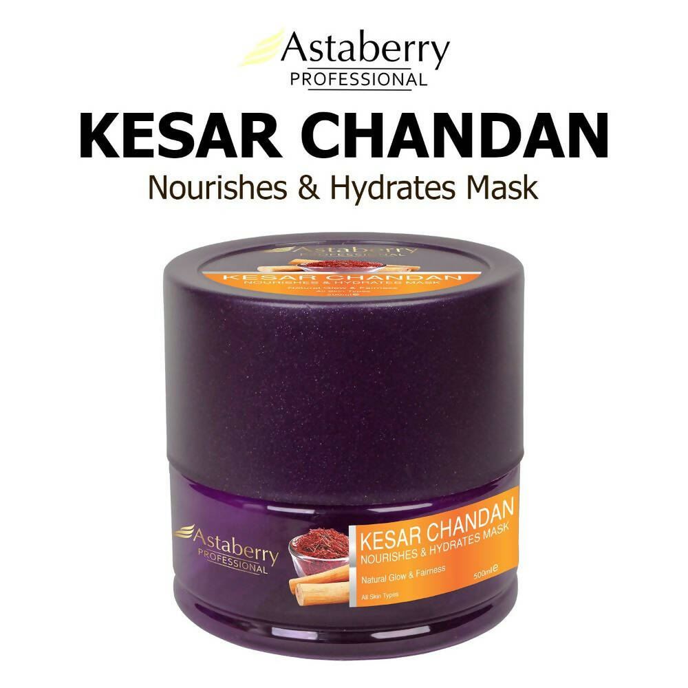Astaberry Professional Kesar Chandan Face Mask - Distacart