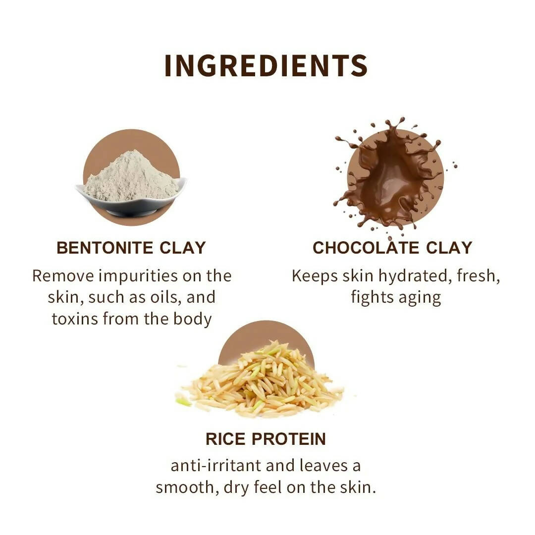 Samisha Organic Chocolate Hair Removal Powder - Distacart