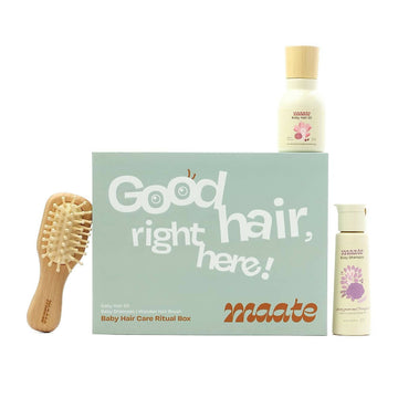 Maate Baby Hair Care Ritual Box | Baby Hair Care Kit - Distacart