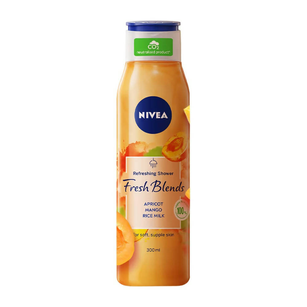 Nivea Fresh Blends Apricot Mango Rice Milk Body Wash - Distacart