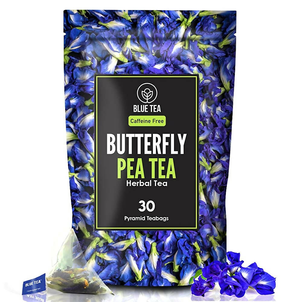 Blue Tea Butterfly Pea Herbal Tea Bags - Distacart