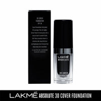 Thumbnail for Lakme Absolute 3D Cover Foundation - Warm Sand (15 Ml) - Distacart