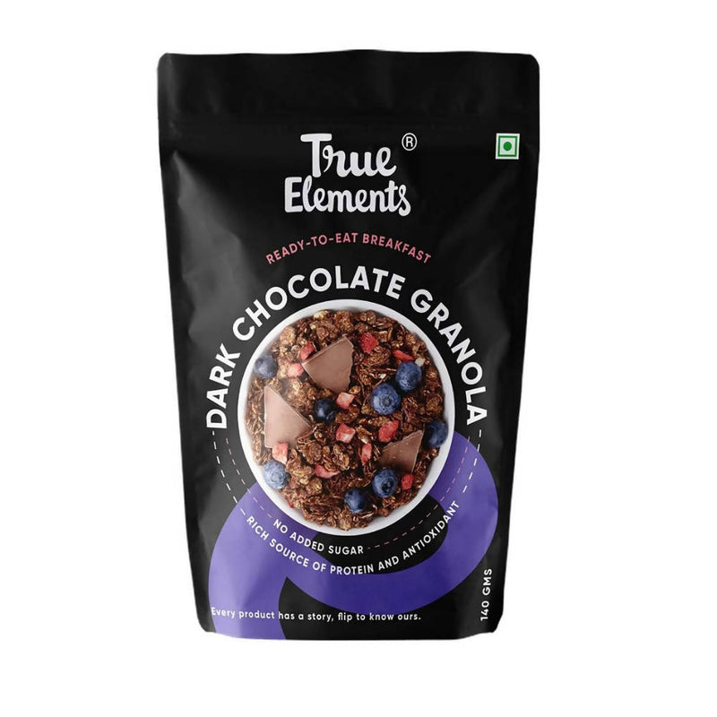 True Elements Dark Chocolate Granola