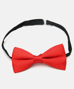 Thumbnail for Manet Boys Solid Single Layer Bow - Red - Distacart